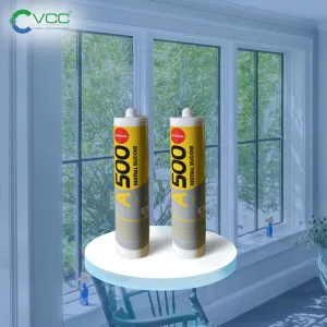 Keo Silicone JAPSEAL A500 trung tính chống kinh, dùng cho kính, nhôm, cửa và vật liệu xây dựng