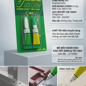 Keo siêu dính 502